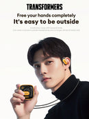 TRANSFORMERS TRANSFORMERS TF-T59 Bumblebee Bluetooth Headset, 360° Surround Sound, Noise Cancelling, HD Calling, Long Battery Life, Low Latency Game Mode, Neckband, Portable, Wireless Headphones