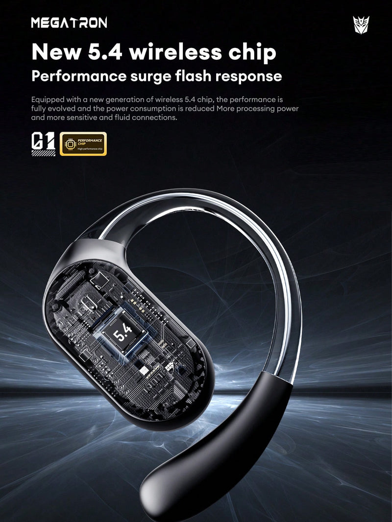 Auriculares Bluetooth TRANSFORMERS TF-T59 Bumblebee, sonido envolvente de 360°, cancelación de ruido, llamadas HD, batería de larga duración, modo de juego de baja latencia, diadema, portátiles, inalámbricos.