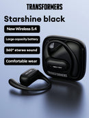 TRANSFORMERS TRANSFORMERS TF-T59 Bumblebee Bluetooth Headset, 360° Surround Sound, Noise Cancelling, HD Calling, Long Battery Life, Low Latency Game Mode, Neckband, Portable, Wireless Headphones