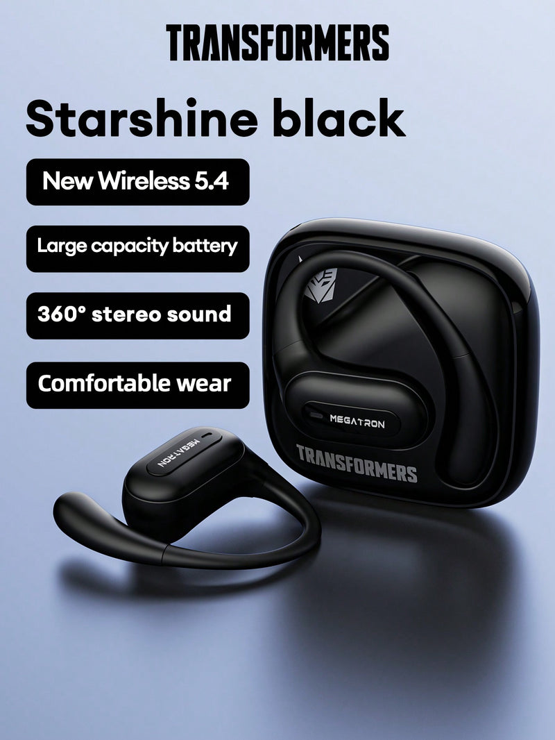 Auriculares Bluetooth TRANSFORMERS TF-T59 Bumblebee, sonido envolvente de 360°, cancelación de ruido, llamadas HD, batería de larga duración, modo de juego de baja latencia, diadema, portátiles, inalámbricos.
