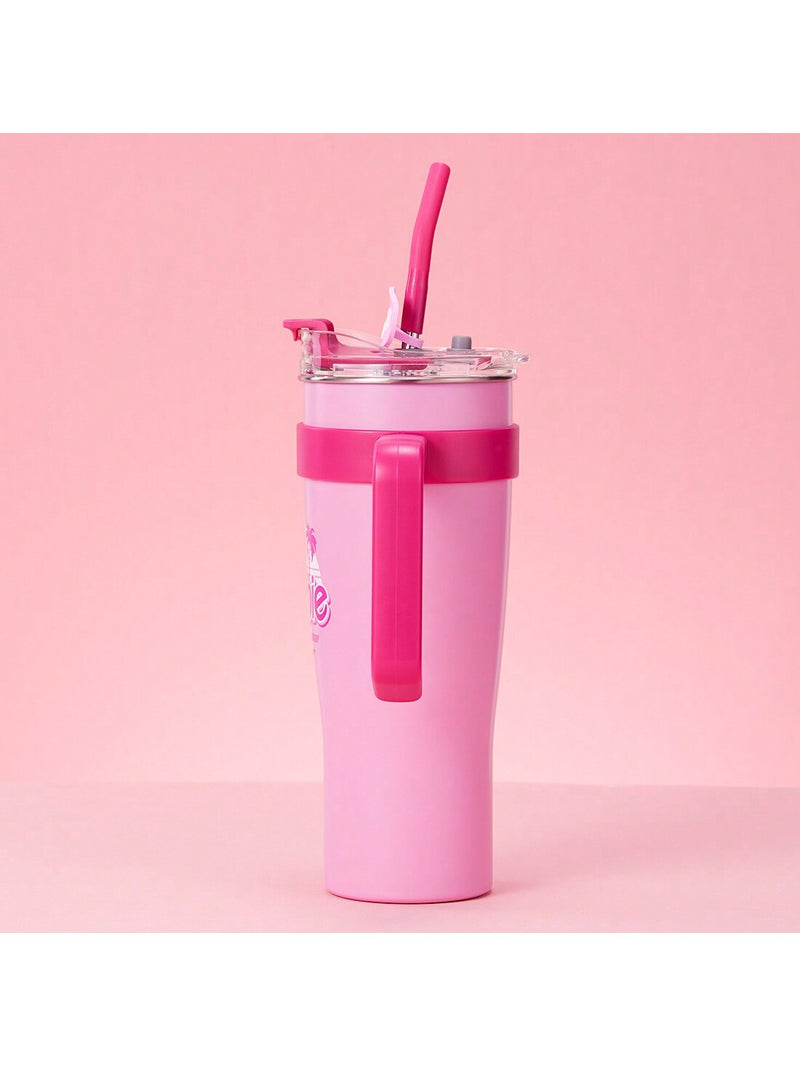 Miniso - Taza térmica grande de acero inoxidable para café, 1600 ml, con asa, para oficina, cuidado personal y viajes