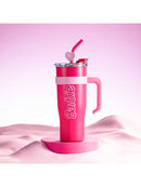 Miniso - Taza térmica grande de acero inoxidable para café, 1600 ml, con asa, para oficina, cuidado personal y viajes