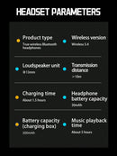 TRANSFORMERS TRANSFORMERS TF-T22 Bumblebee Bluetooth Headphones, Stereo eSports Gaming Headsets with Low Latency Surround Sound, Sports Headphones with Mic, Colorful LED Light, Silicone Wireless Earbuds for Smart Phones