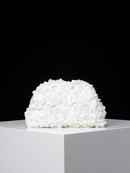 Elegante bolso de noche con estampado de rosas, ideal para bodas, suave y dulce, ideal como regalo de San Valentín (patrón aleatorio).