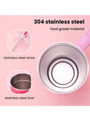 Miniso - Taza térmica grande de acero inoxidable para café, 1600 ml, con asa, para oficina, cuidado personal y viajes