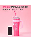 Miniso - Taza térmica grande de acero inoxidable para café, 1600 ml, con asa, para oficina, cuidado personal y viajes