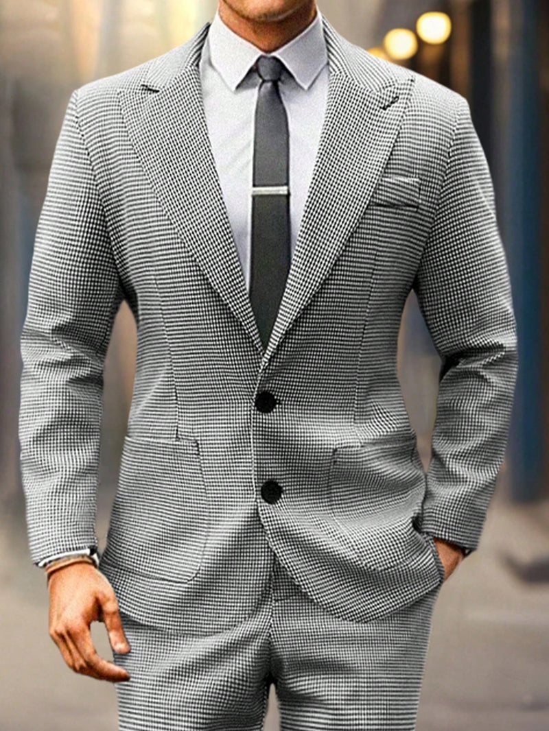 Terno Listrado – Look Elegante Outono + Presente para Namorado