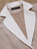 Blazer Retrô retrô em Poliéster