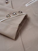 Blazer Retrô retrô em Poliéster