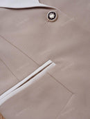 Blazer Retrô retrô em Poliéster