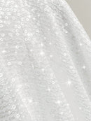 Vestido elegante de tirantes con lentejuelas de color liso para mujer de SHEIN MOOSTA