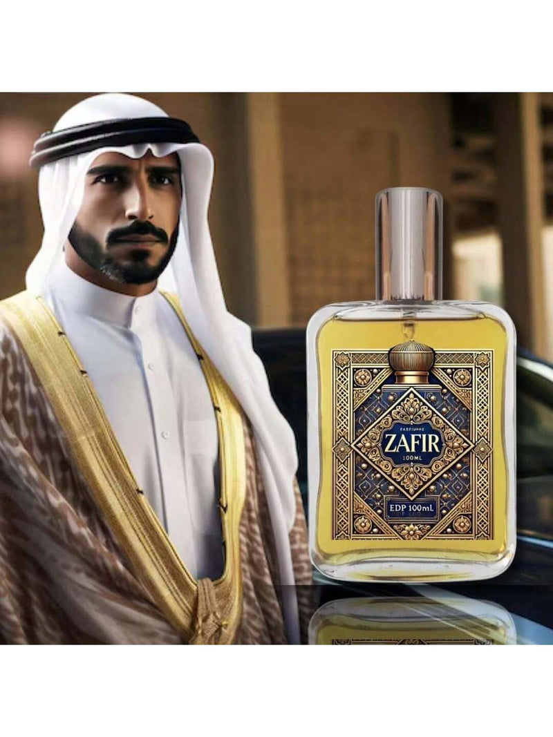 Perfume Árabe ZAFIR MEN EDP 100 ml para Hombre - Salida Amaderada Oriental Árabe - Alta Fijación - Envío Inmediato