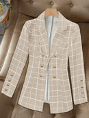 Blazer Casual Feminino em Poliéster