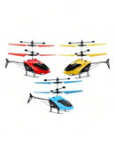 Helicóptero dron con sensor de proximidad recargable por USB y luz, juguete para niños y adultos