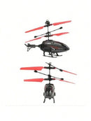 Helicóptero dron con sensor de proximidad recargable por USB y luz, juguete para niños y adultos