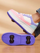 Patines desmontables para niños, zapatillas deportivas juveniles populares y cómodas, zapatillas deportivas modernas para exteriores para hombre.