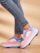 Patines desmontables para niños, zapatillas deportivas juveniles populares y cómodas, zapatillas deportivas modernas para exteriores para hombre.