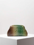 Elegante bolso de noche con estampado de rosas, ideal para bodas, suave y dulce, ideal como regalo de San Valentín (patrón aleatorio).