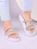 Papete Feminina Strass Birken