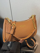 Bolsa de Ombro Feminina PU Impermeável