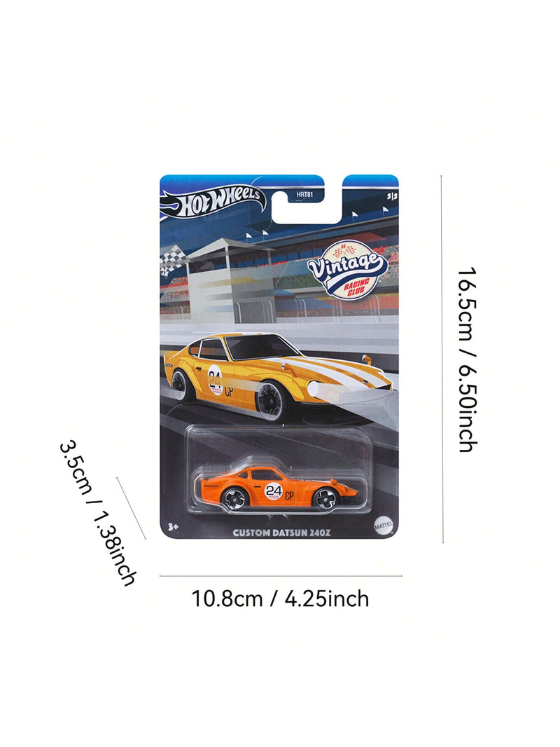 Mattel Hot Wheels 2024 Vintage Racing Club Series 5-Pack Miniature Vehicles HRT81-956B