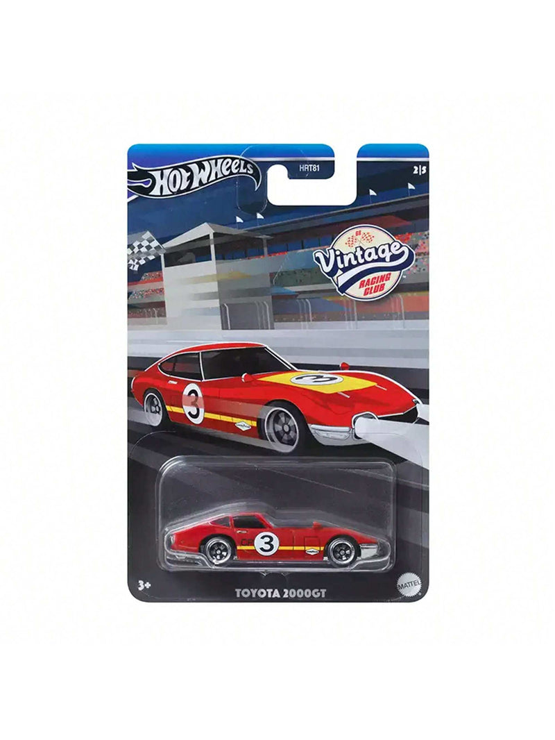 Mattel Hot Wheels 2024 Vintage Racing Club Series 5-Pack Miniature Vehicles HRT81-956B