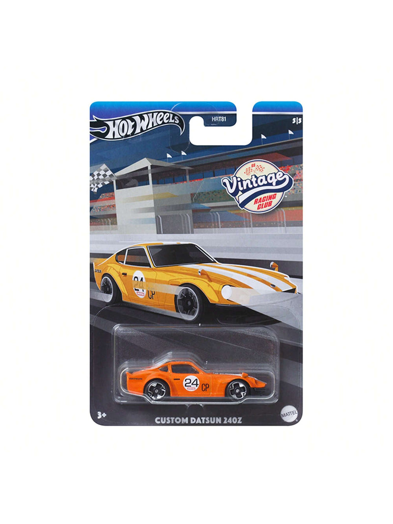 Mattel Hot Wheels 2024 Vintage Racing Club Series 5-Pack Miniature Vehicles HRT81-956B