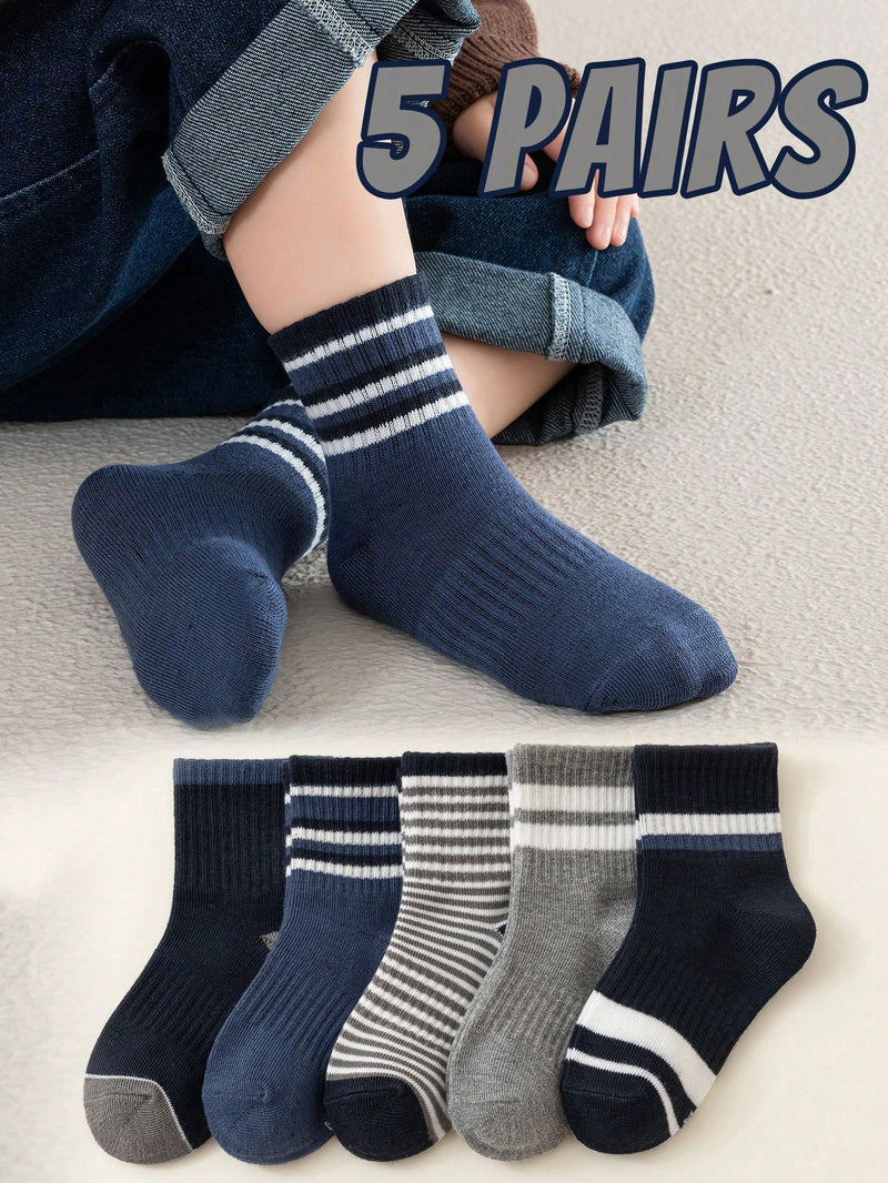 Kit 5 Meias Infantis