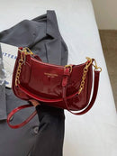 Bolsa de Ombro Feminina PU Impermeável