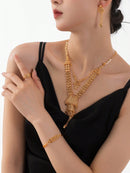 💛✨ Golden Elegance Set – Sophistication &amp; Luxury to Shine! ✨💛