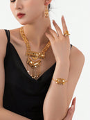 💛✨ Golden Elegance Set – Sophistication &amp; Luxury to Shine! ✨💛