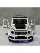 Miniatura de coche de metal 1/36 Mercedes Benz G800 ORV blanco 13 cm