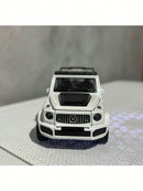 Miniatura de coche de metal 1/36 Mercedes Benz G800 ORV blanco 13 cm