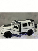 Miniatura de coche de metal 1/36 Mercedes Benz G800 ORV blanco 13 cm