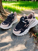 Zapatillas informales ligeras y transpirables para niñas, con suela suave, cierre de velcro y puntera anticolisión, ideales para correr, caminar, actividades al aire libre, senderismo y uso diario.