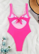 Sexy European &amp; American Style V-Neck Swimsuit