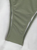 Sexy European &amp; American Style V-Neck Swimsuit