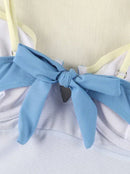 Sexy European &amp; American Style V-Neck Swimsuit