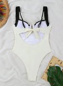 Sexy European &amp; American Style V-Neck Swimsuit