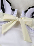 Sexy European &amp; American Style V-Neck Swimsuit