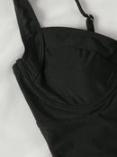 Sexy European &amp; American Style V-Neck Swimsuit