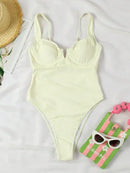 Sexy European &amp; American Style V-Neck Swimsuit