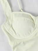 Sexy European &amp; American Style V-Neck Swimsuit