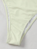 Sexy European &amp; American Style V-Neck Swimsuit