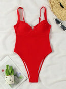 Sexy European &amp; American Style V-Neck Swimsuit