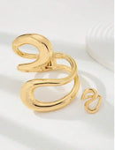 Gold Bracelet and Ring Set