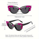 Óculos de Sol Estilo Olho de Gato