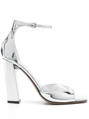 Sandália de Couro Envernizado