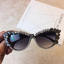 Óculos de Sol Estilo Olho de Gato