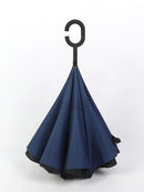 Paraguas invertido SuFeng con tejido impermeable y doblemente reforzado